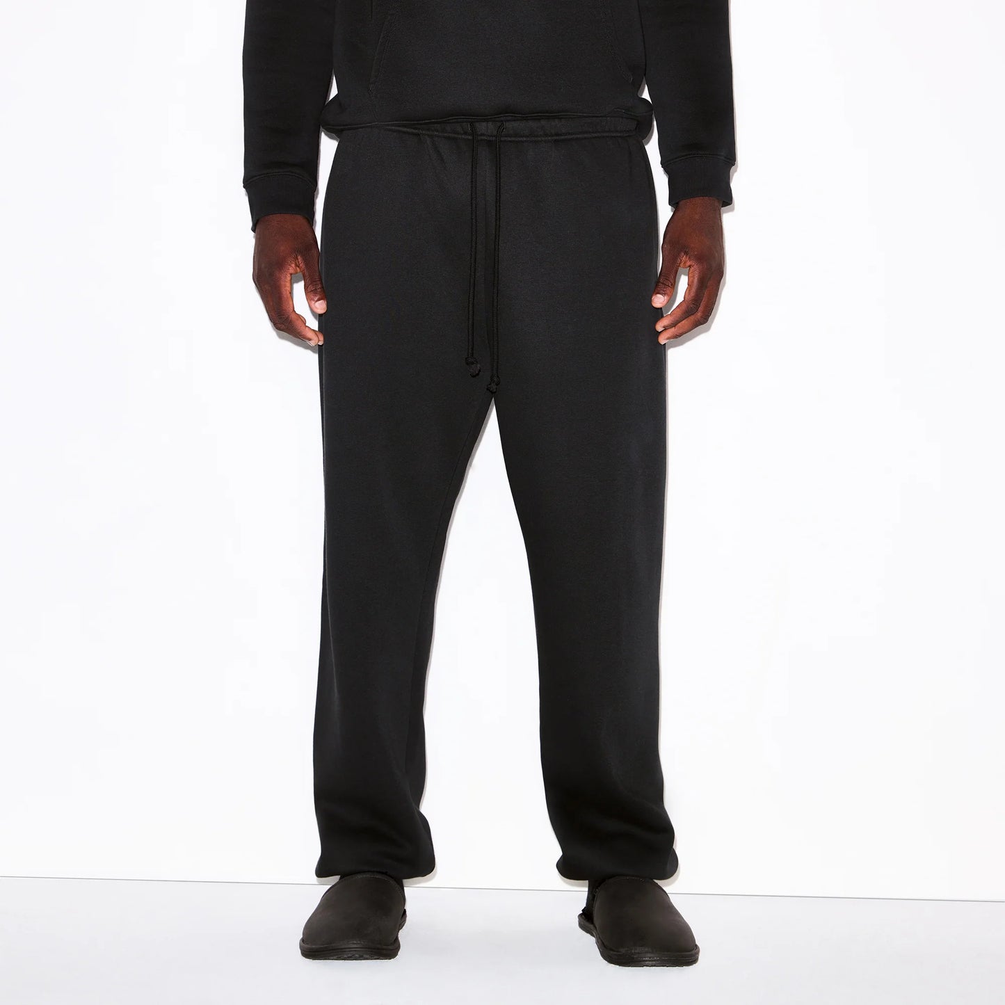 FLEECE LOUNGE MENS RELAXED JOGGER | WASHED ONYX