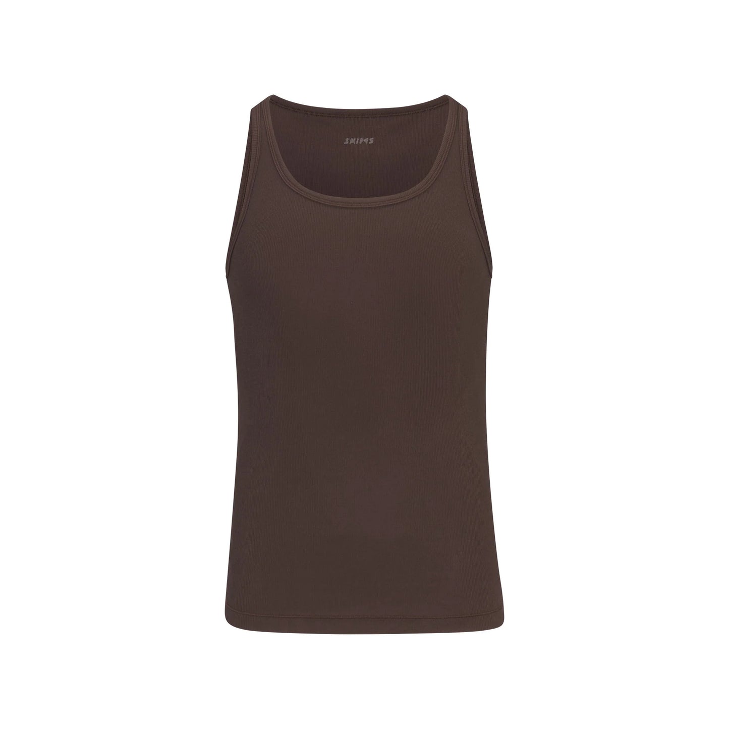 SKIMS COTTON MENS RIB TANK 3-PACK | VERDANT DARK SEPIA MULTI