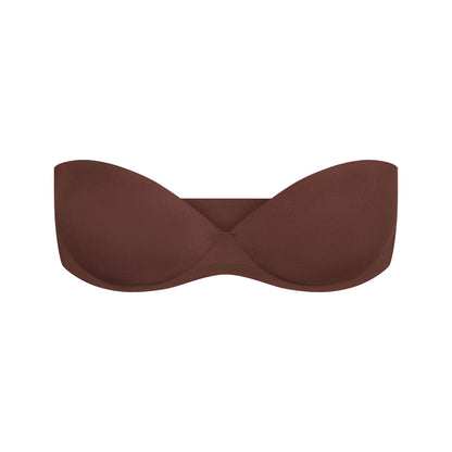 SKIMS ULTIMATE STRAPLESS PUSH-UP BRA | COCOA