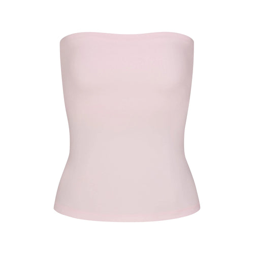COTTON JERSEY TUBE TOP | CHERRY BLOSSOM