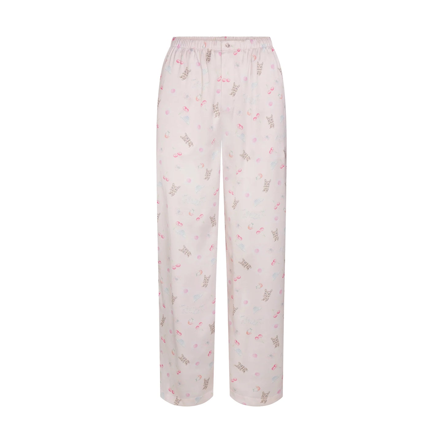 WOVEN SHINE LONG SLEEP SET | BARELY PINK SNACK BAG