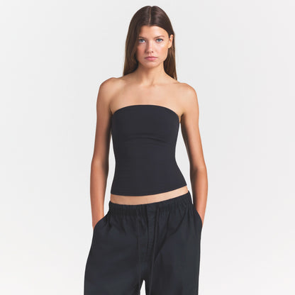 COTTON JERSEY TUBE TOP | SOOT