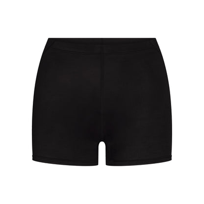 NikeSKIMS SATIN SHINE DRAWCORD 2" SHORT | OBSIDIAN