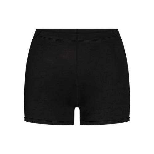 NikeSKIMS SATIN SHINE DRAWCORD 2" SHORT | OBSIDIAN