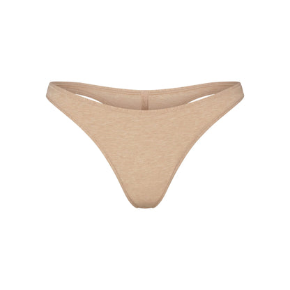 EVERYDAY COTTON THONG | CLAY HEATHER
