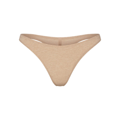 EVERYDAY COTTON THONG | CLAY HEATHER