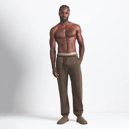 FLEECE LOUNGE MENS RELAXED JOGGER | DRIFTWOOD