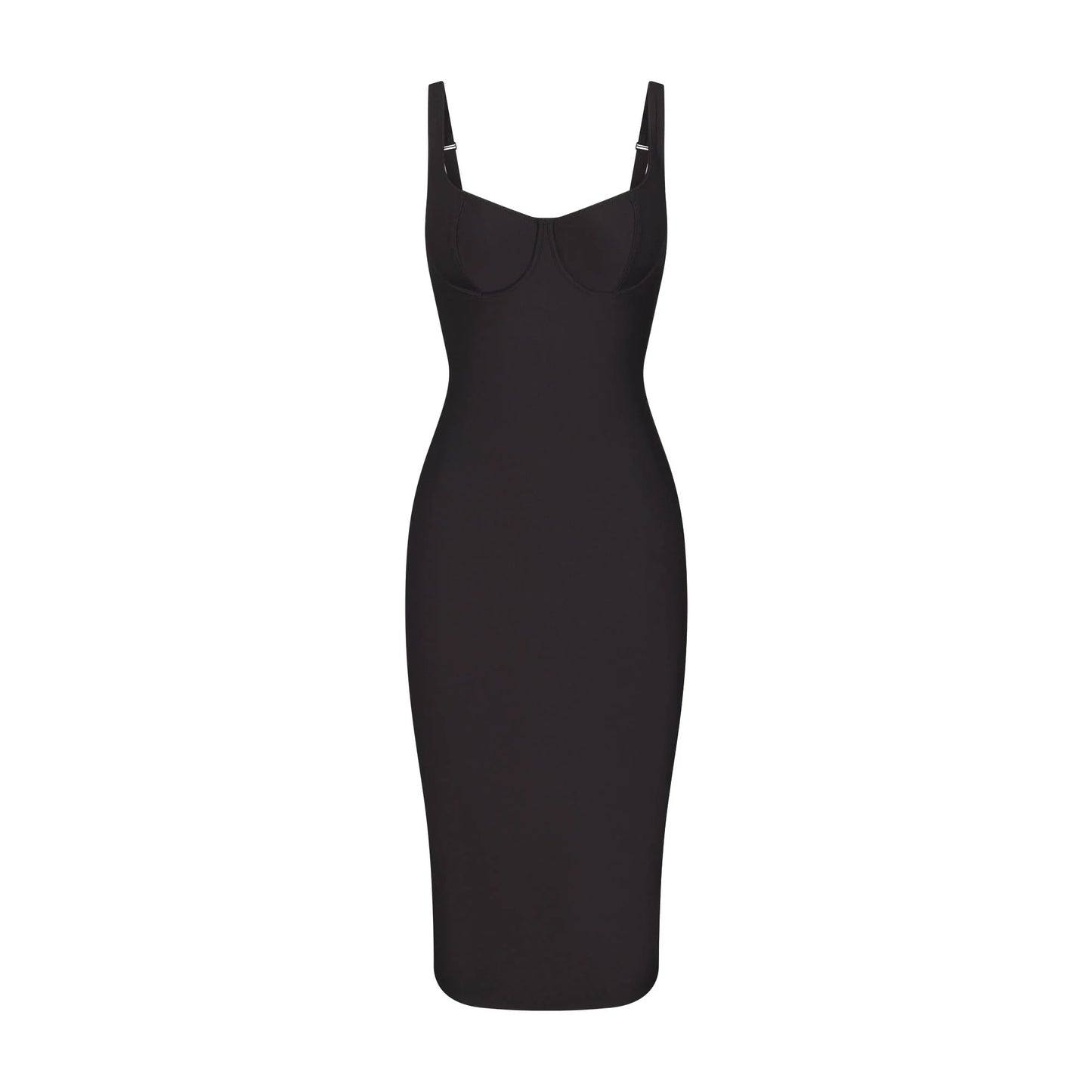 SKIMS BODY MIDI DRESS | ONYX