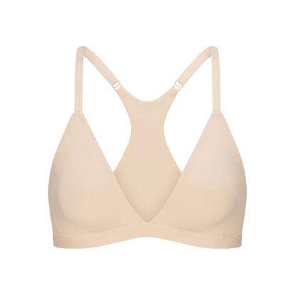 FITS EVERYBODY RACERBACK TRIANGLE BRALETTE | SAND