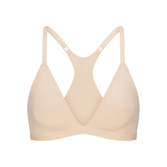 FITS EVERYBODY RACERBACK TRIANGLE BRALETTE | SAND