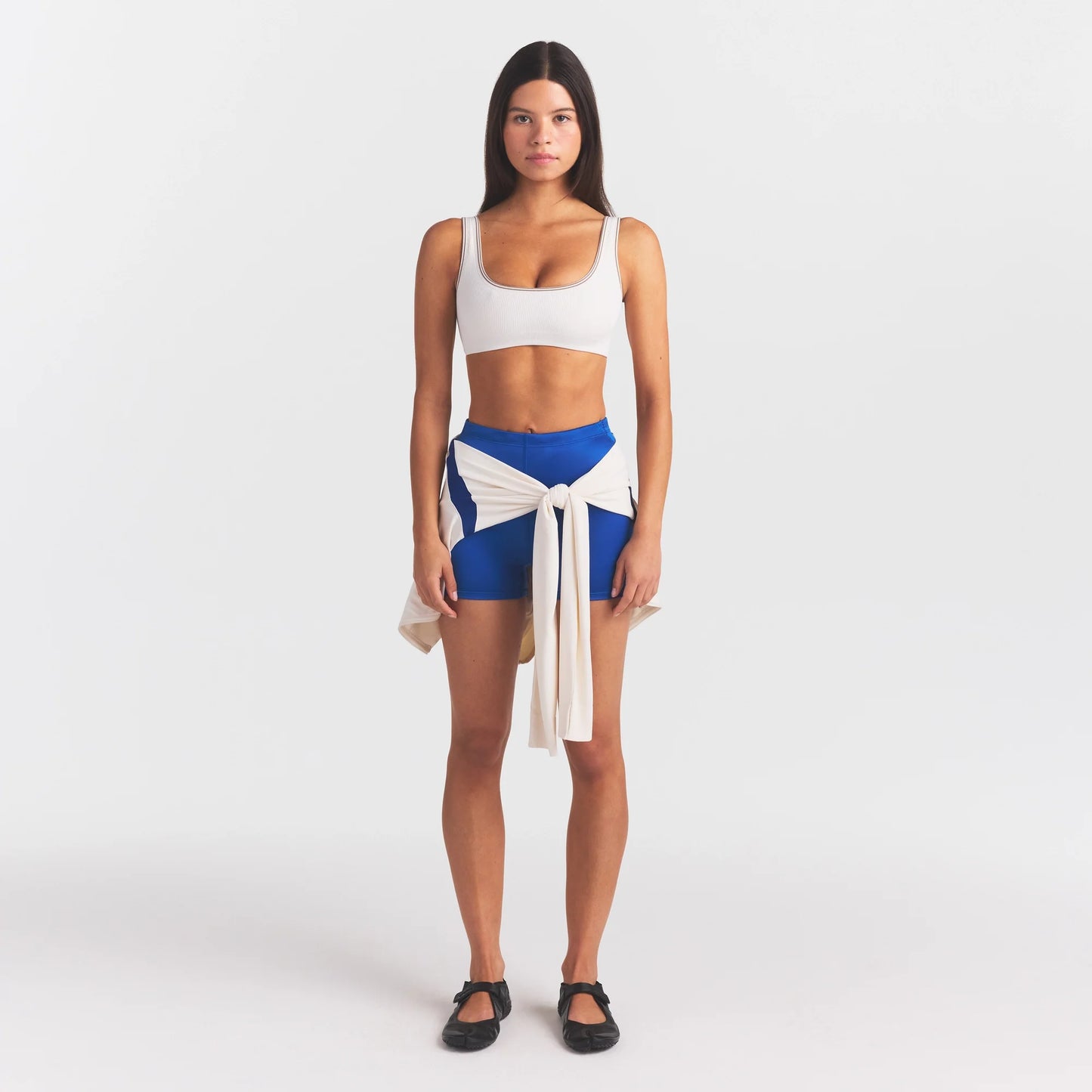 NikeSKIMS RIBBED SEAMLESS MICRO SCOOP BRA | IVORY