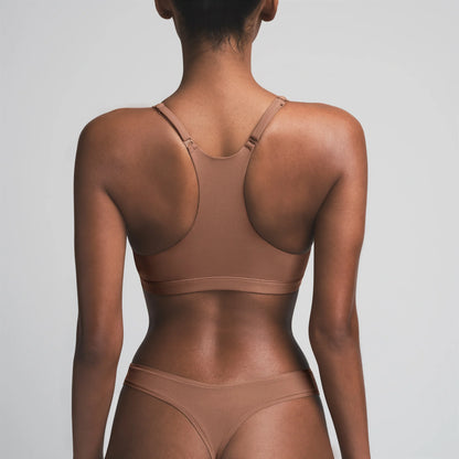 FITS EVERYBODY RACERBACK TRIANGLE BRALETTE | JASPER