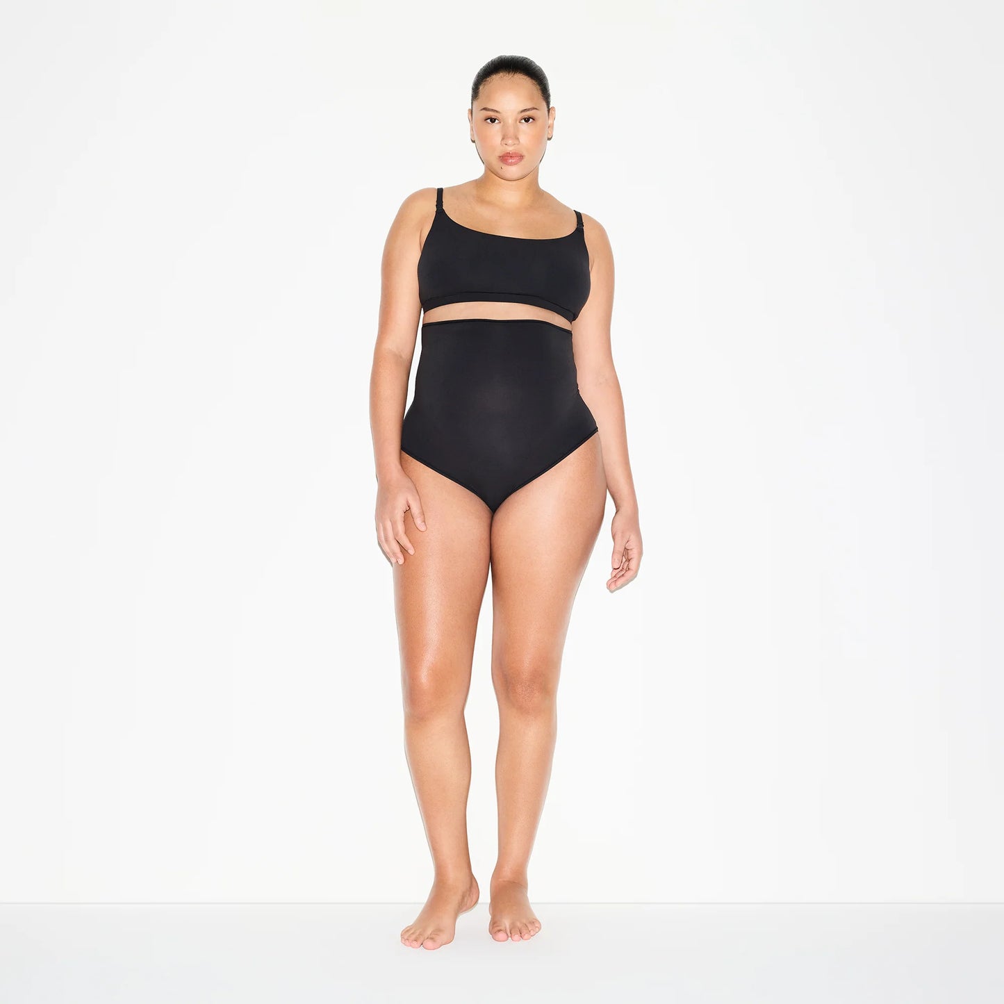 FITS EVERYBODY MATERNITY NURSING SCOOP BRALETTE 2-PACK | ONYX