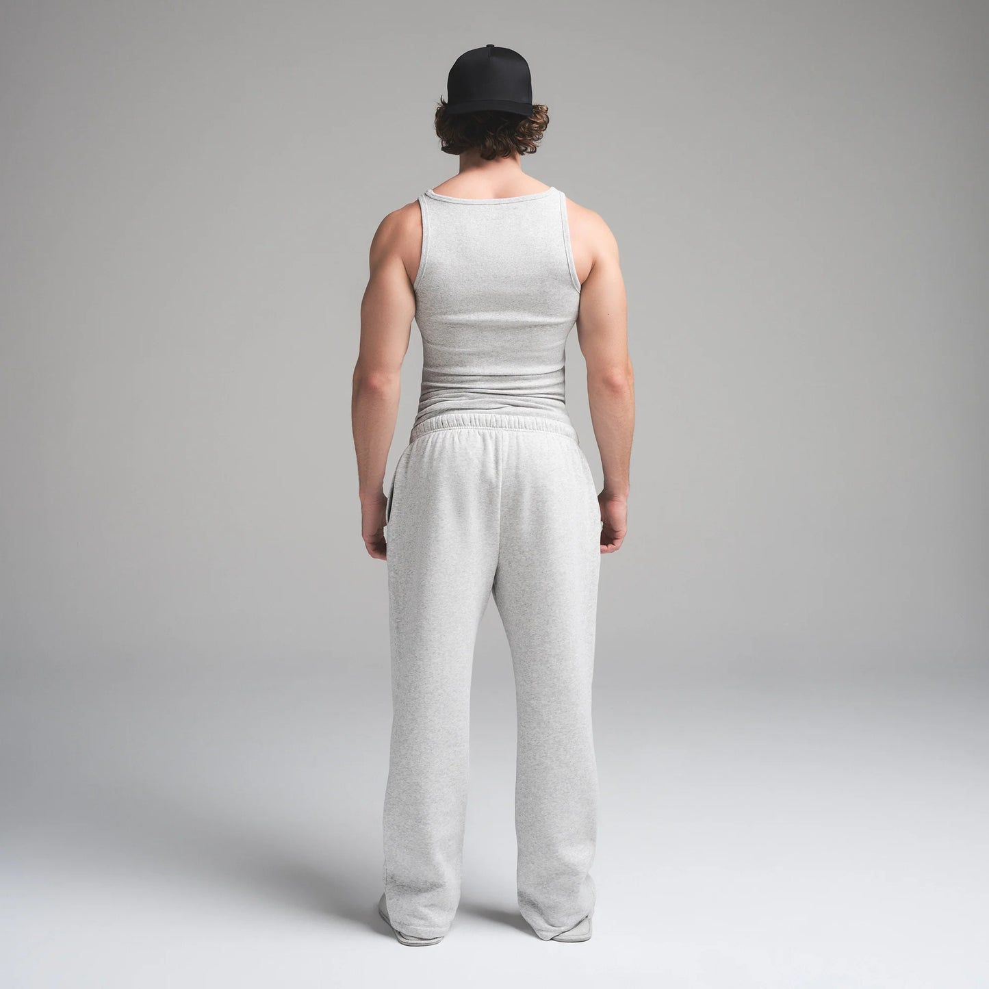 SKIMS COTTON MENS RIB TANK 3-PACK | HEATHER MULTI