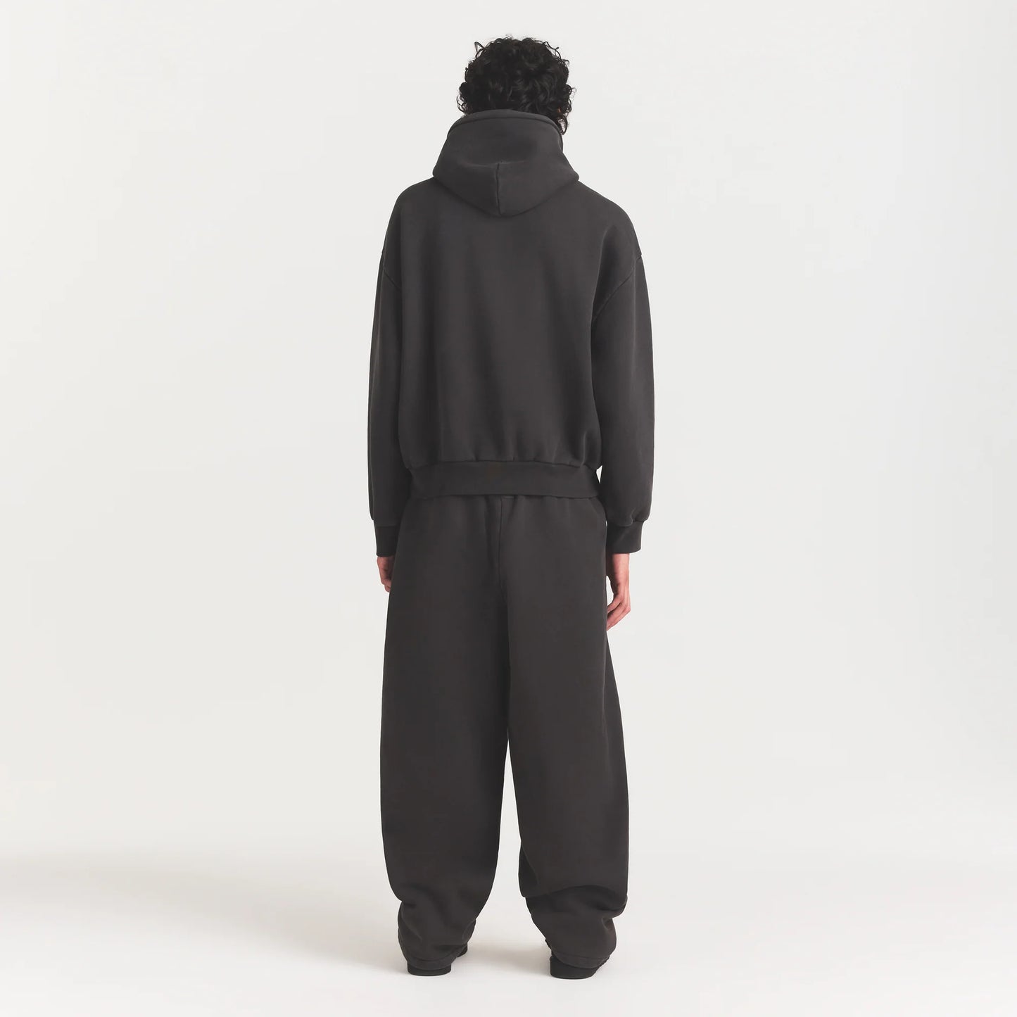 HEAVYWEIGHT FLEECE MENS STRAIGHT LEG PANT | WASHED ONYX