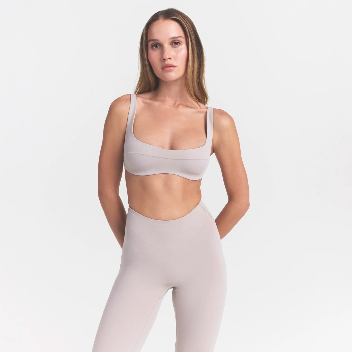 NikeSKIMS STUDIO STRETCH DIPPED 29" LEGGING | LINEN