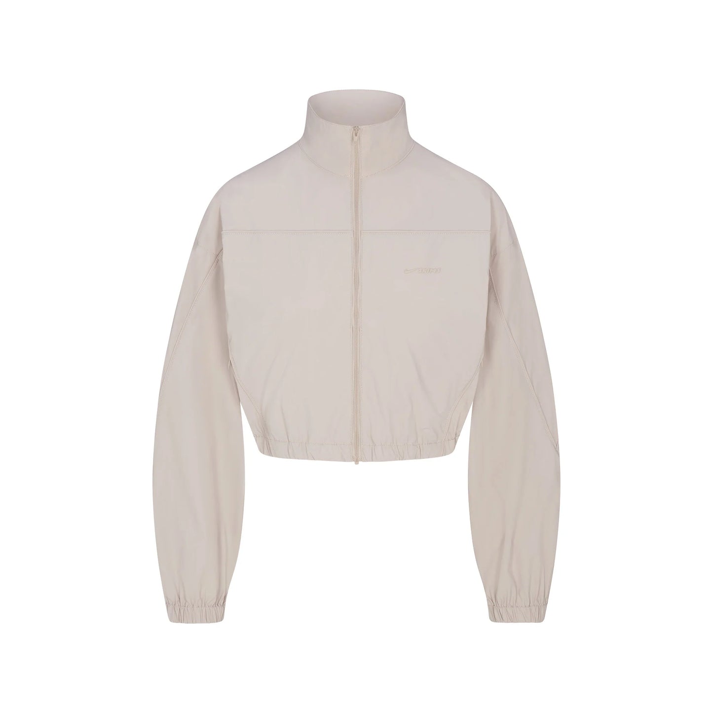 NikeSKIMS WOVEN NYLON CROP JACKET | STONE