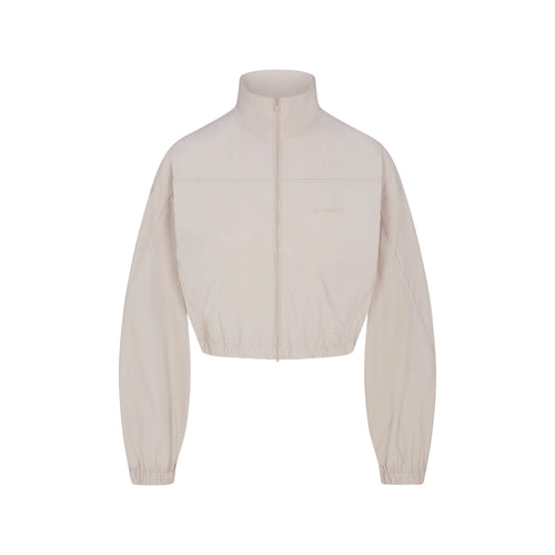 NikeSKIMS WOVEN NYLON CROP JACKET | STONE