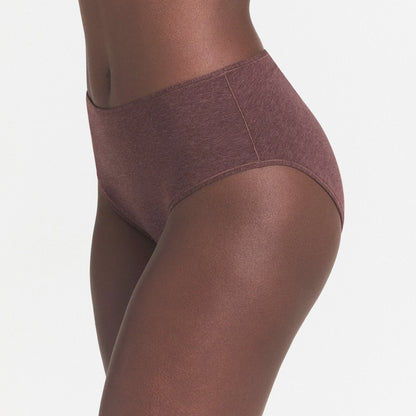 EVERYDAY COTTON BRIEF | COCOA HEATHER