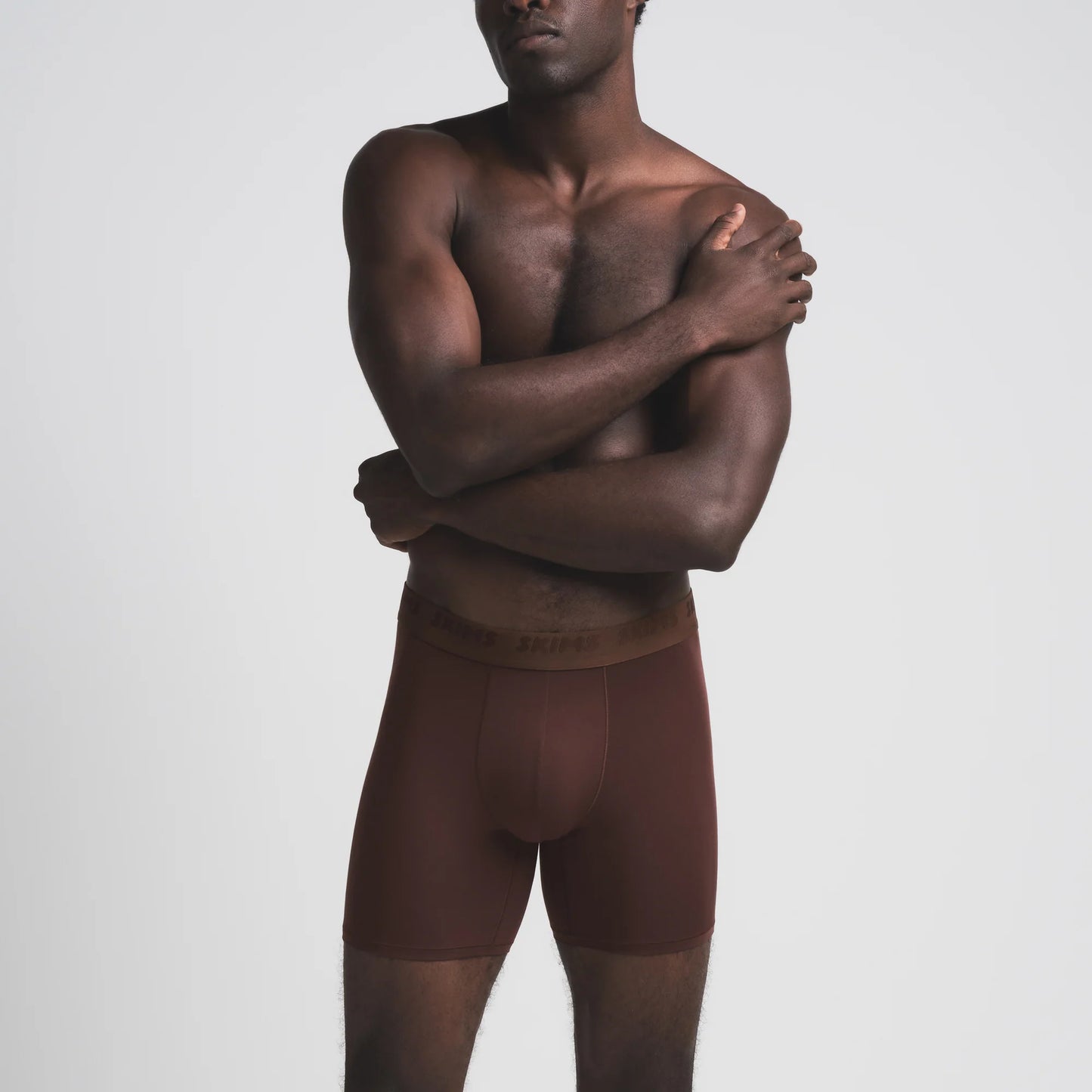 SKIMS STRETCH MENS 5" BOXER BRIEF 5-PACK | COCOA MULTI