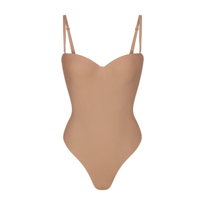 SKIMS BODY UNDERWIRE THONG BODYSUIT | SIENNA
