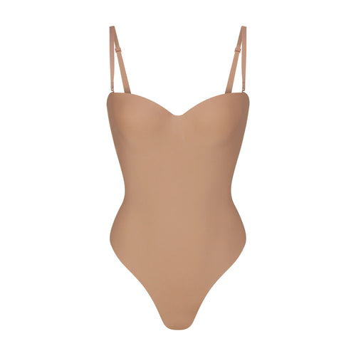 SKIMS BODY UNDERWIRE THONG BODYSUIT | SIENNA