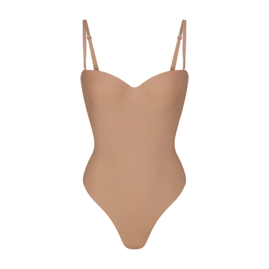 SKIMS BODY UNDERWIRE THONG BODYSUIT | SIENNA