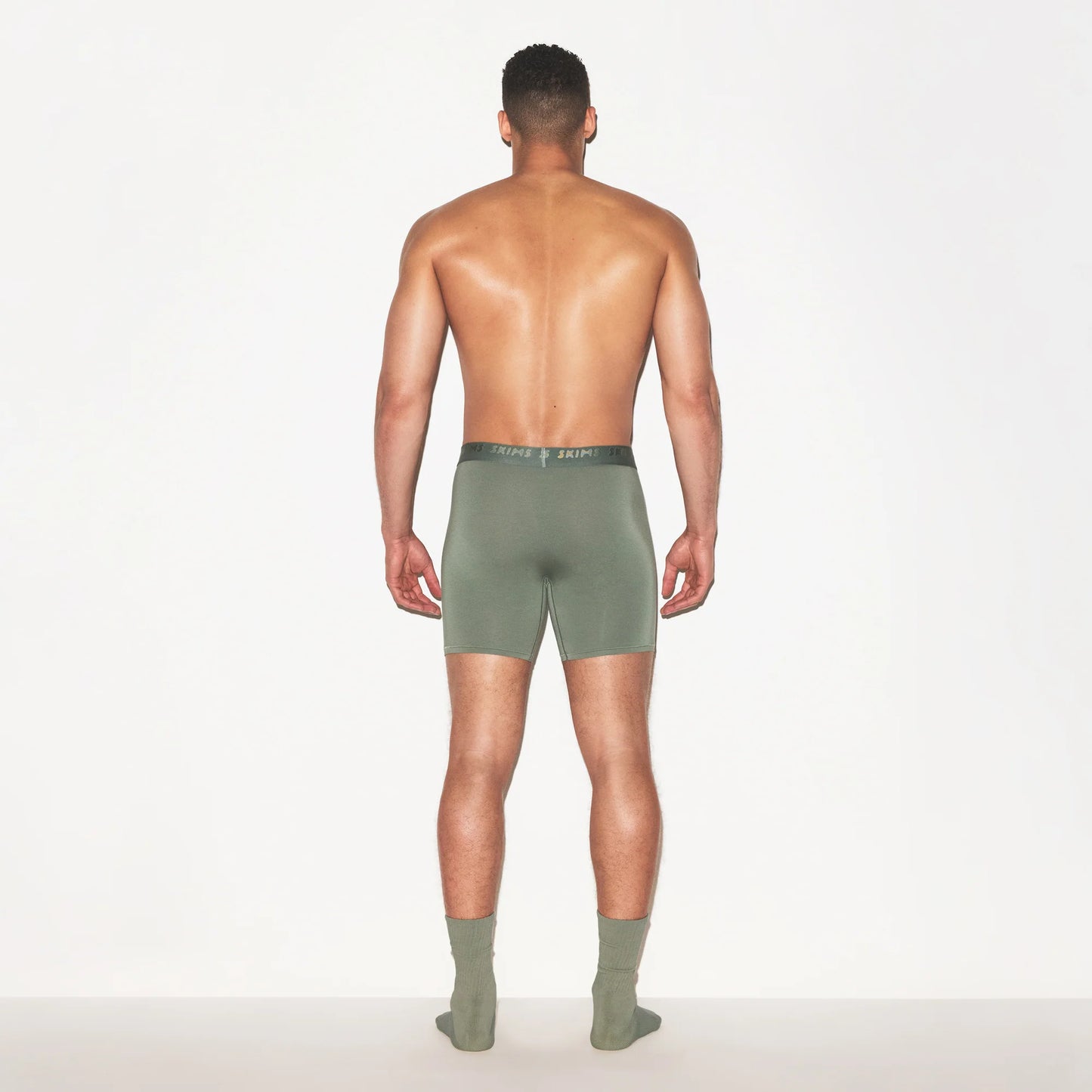 SKIMS STRETCH MENS 5" BOXER BRIEF | LAUREL