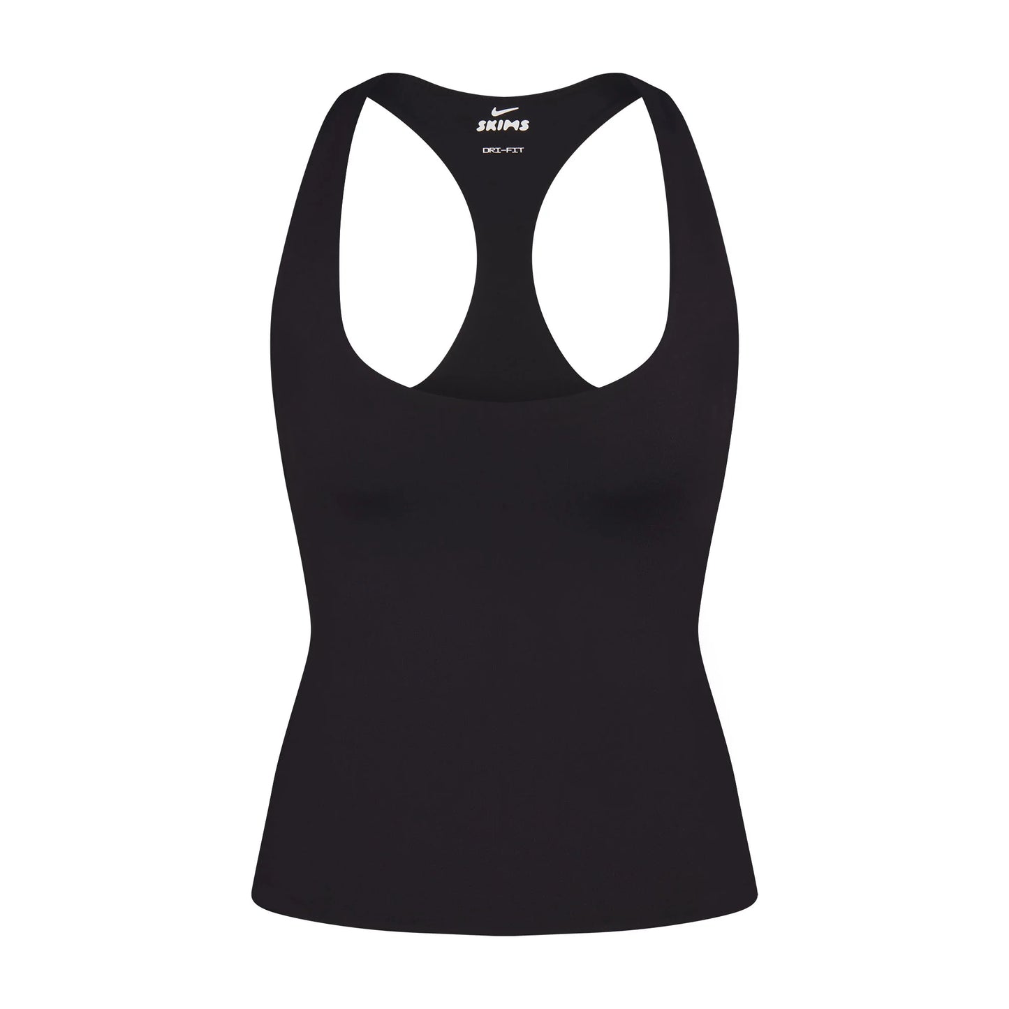 NikeSKIMS MATTE RACERBACK TANK | OBSIDIAN
