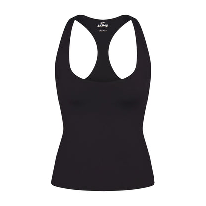NikeSKIMS MATTE RACERBACK TANK | OBSIDIAN