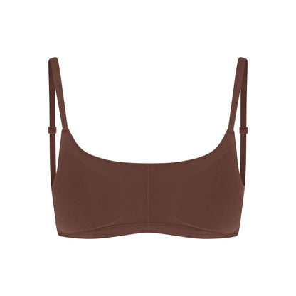 FITS EVERYBODY MASTECTOMY SCOOP BRALETTE | COCOA