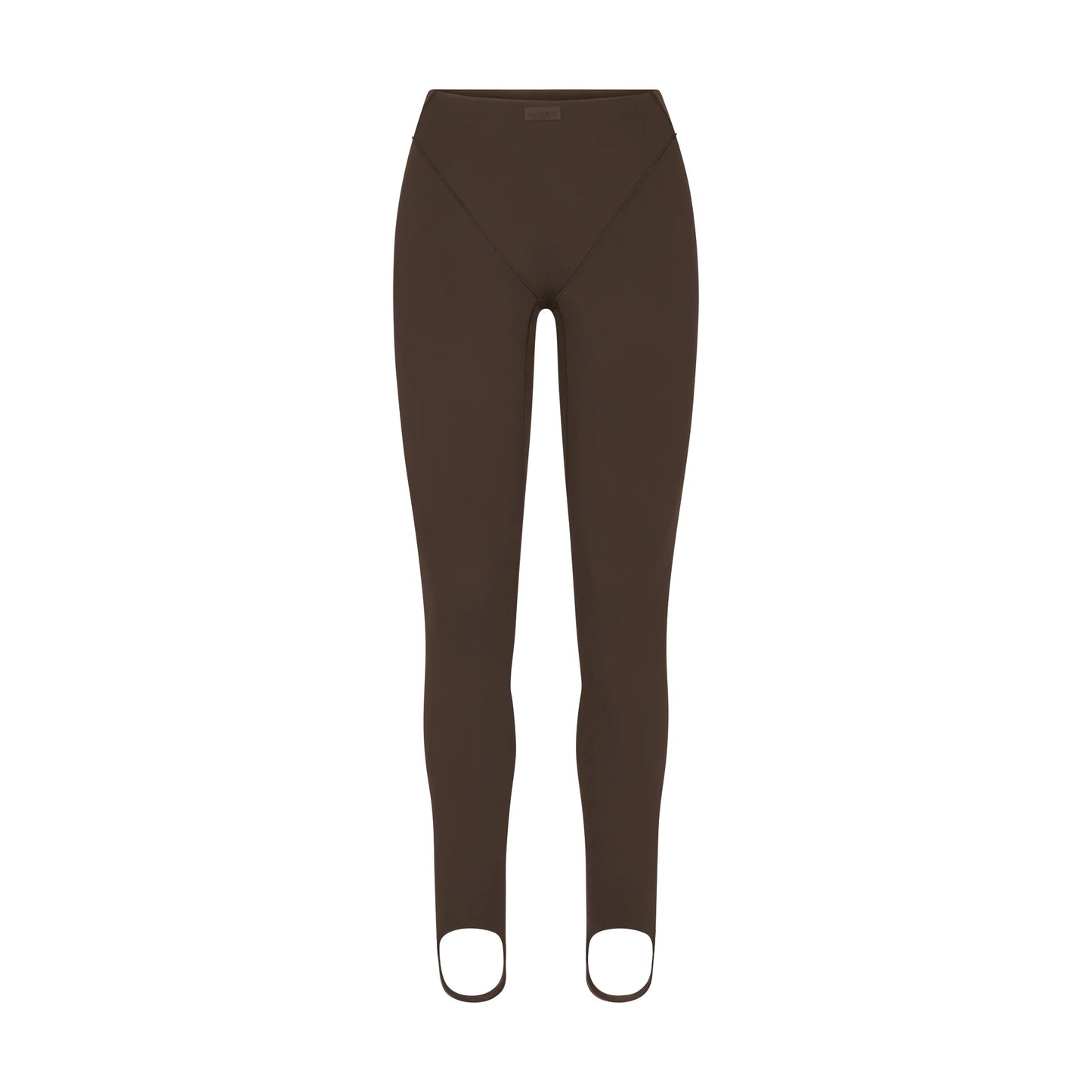 NikeSKIMS MATTE V-LINE STIRRUP LEGGING | DARK SEPIA