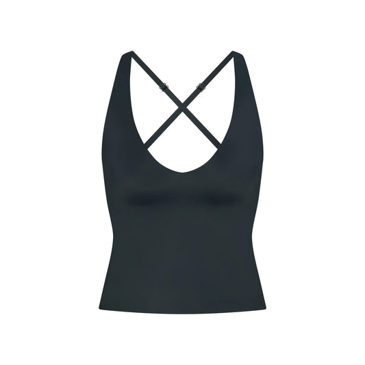 NikeSKIMS SHINE V-NECK TANK | DARK TEAL