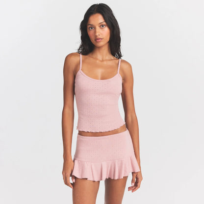 HEAVY POINTELLE CAMI | MORGANITE