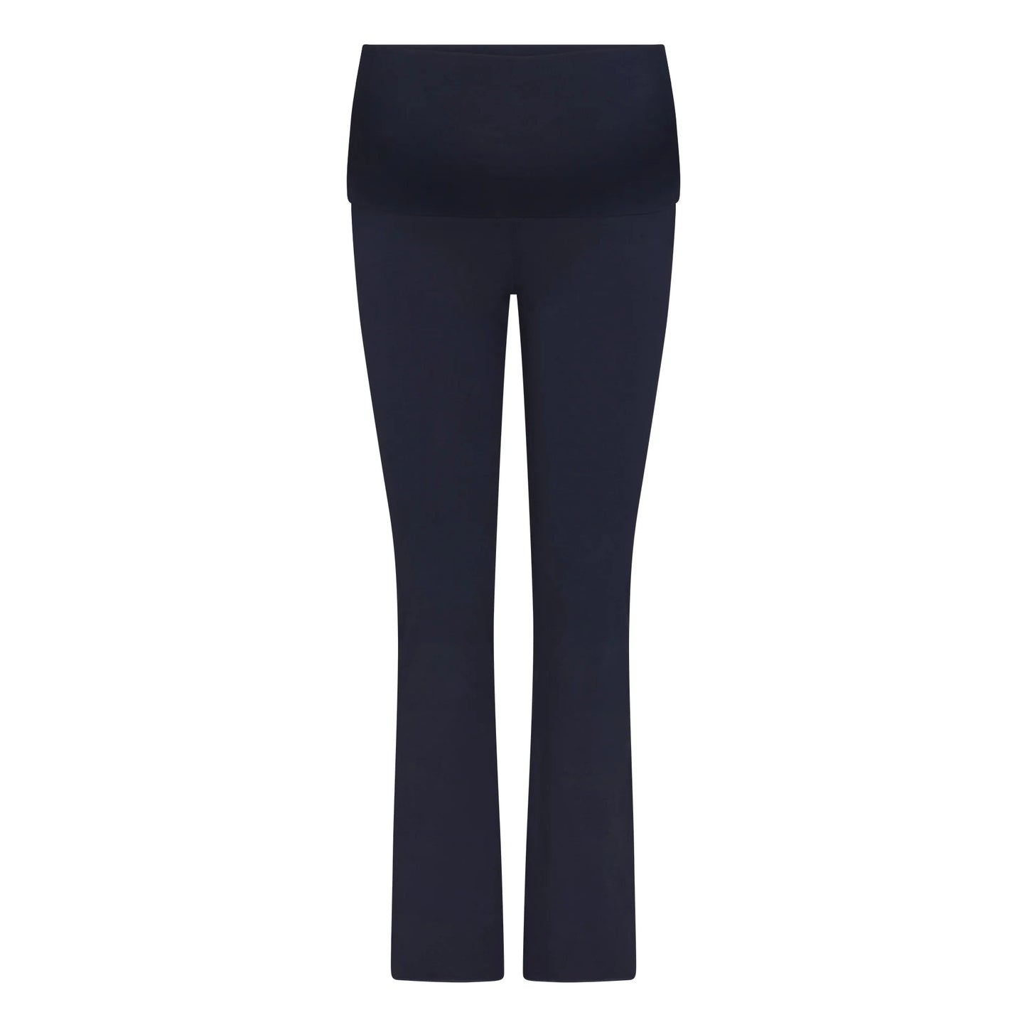 COTTON JERSEY MATERNITY FOLDOVER PANT | NAVY