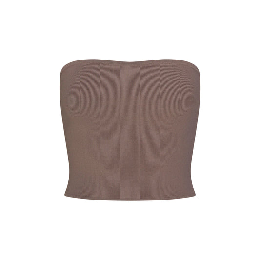 REFINED KNIT TUBE TOP | AMETHYST