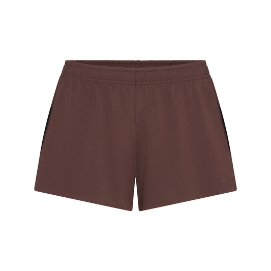 NikeSKIMS AIRY MINI SHORT | DARK SEPIA