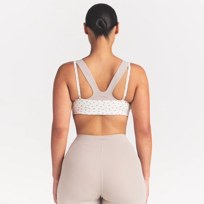 NikeSKIMS MATTE MICRO SCOOP BRA | DITSY FLORAL PRINT
