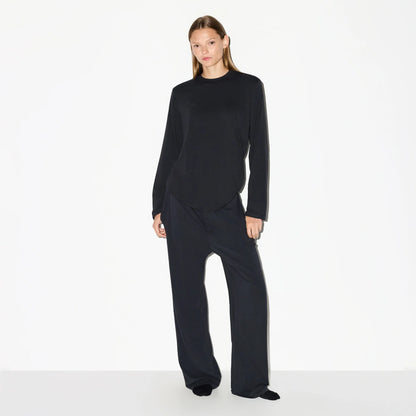 BOYFRIEND LONG SLEEVE T-SHIRT | ONYX