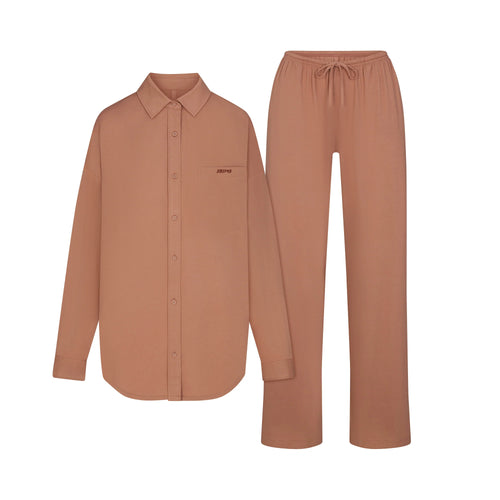 ORGANIC COTTON SLEEP LONG SLEEVE SET | SIENNA