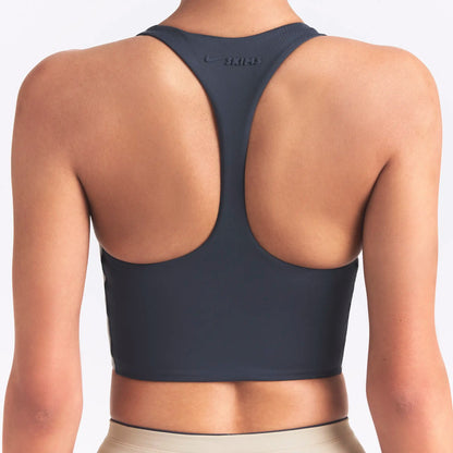 NikeSKIMS MATTE SHINE MIX RACERBACK BRA TOP | DEEP ROYAL AND STONE