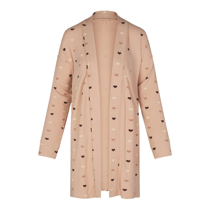 SOFT LOUNGE ROBE | MICA MINI HEART HALFDROP
