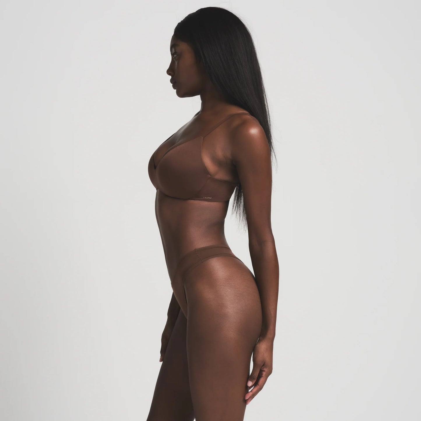 WIRELESS FORM PUSH-UP PLUNGE BRA | COCOA