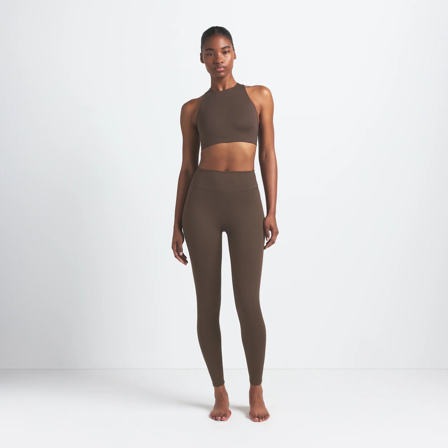 NikeSKIMS MATTE 29" LEGGING | DARK SEPIA