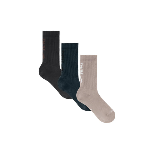 NikeSKIMS ACCESSORIES DRI-FIT™ CREW SOCK 3-PACK | DARK TEAL MULTI