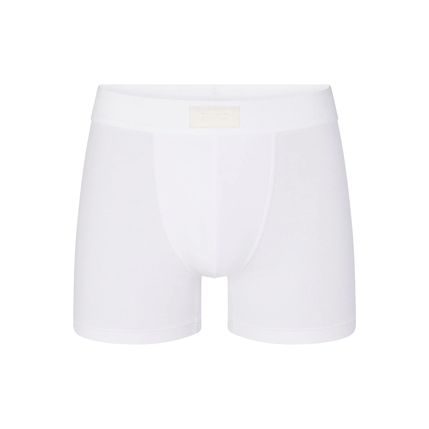 SKIMS COTTON MENS 3" BOXER BRIEF | CHALK