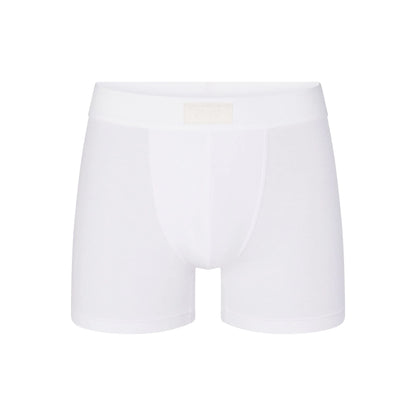 SKIMS COTTON MENS 3" BOXER BRIEF | CHALK