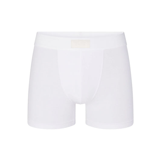 SKIMS COTTON MENS 3" BOXER BRIEF | CHALK