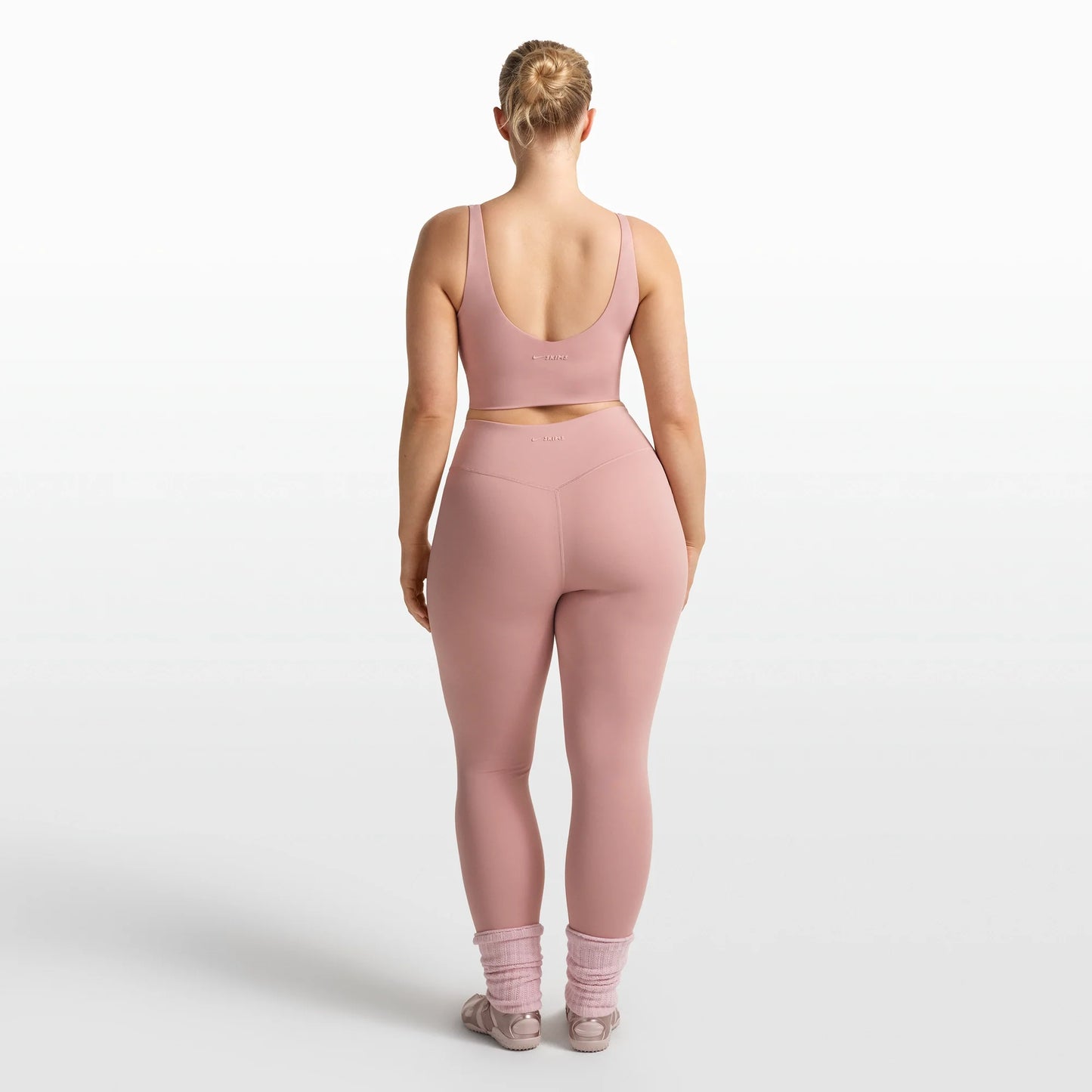 NikeSKIMS MATTE V-NECK BRA TOP | HIMALAYAN