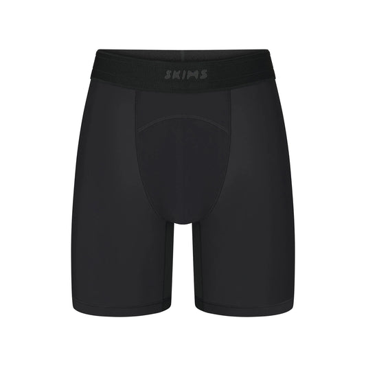 SKIMS FLEX MENS 7" BOXER BRIEF | OBSIDIAN